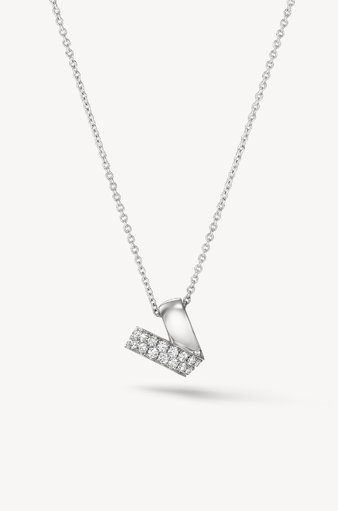 INSIDE/OUT Multi-Wear Rondel Diamond Pendant Necklace