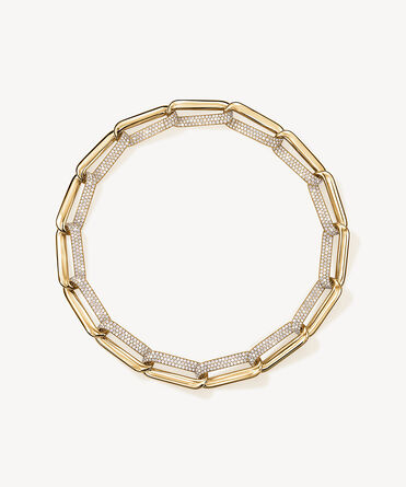 INSIDE/OUT Diamond Link Necklace