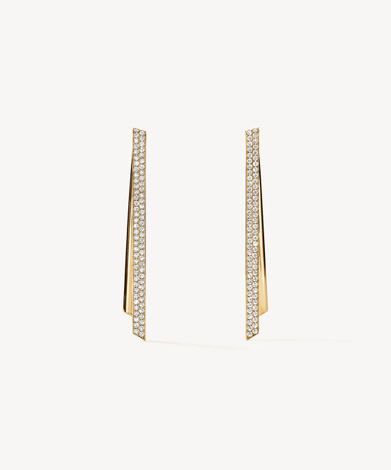 INSIDE/OUT Diamond Stiletto Flip Earrings