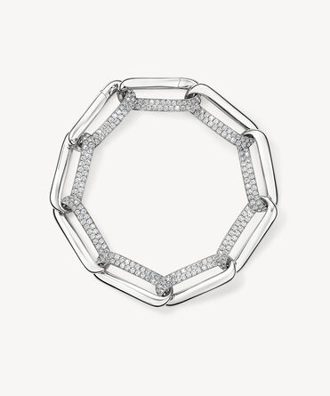 INSIDE/OUT Diamond Link Bracelet