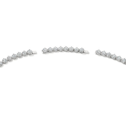 Timeless Hidden Halo Uniform Necklace, , large