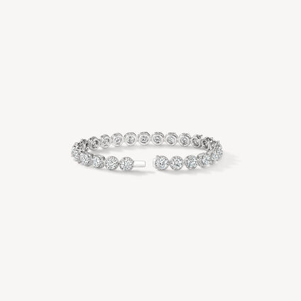 Timeless Hidden Halo Bracelet, , large
