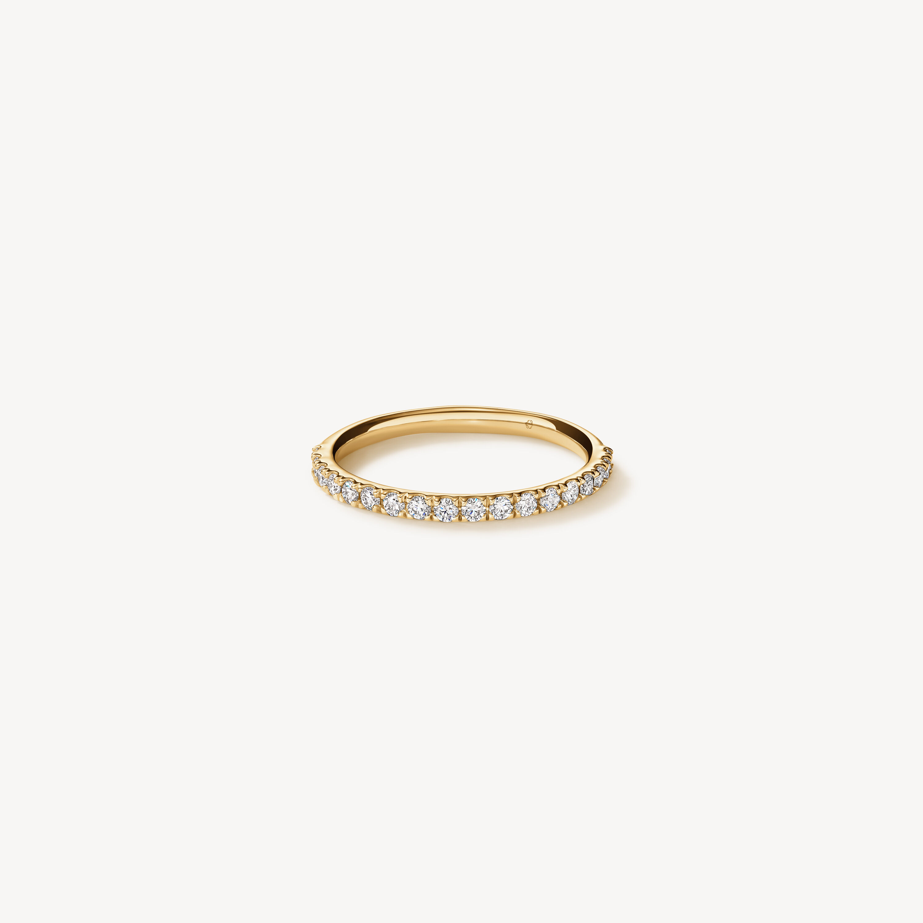 Transcend Wedding Band, 18K Yellow Gold, large