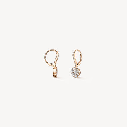 TESSA LEVERBACK EARRINGS, 18K Rose Gold, large