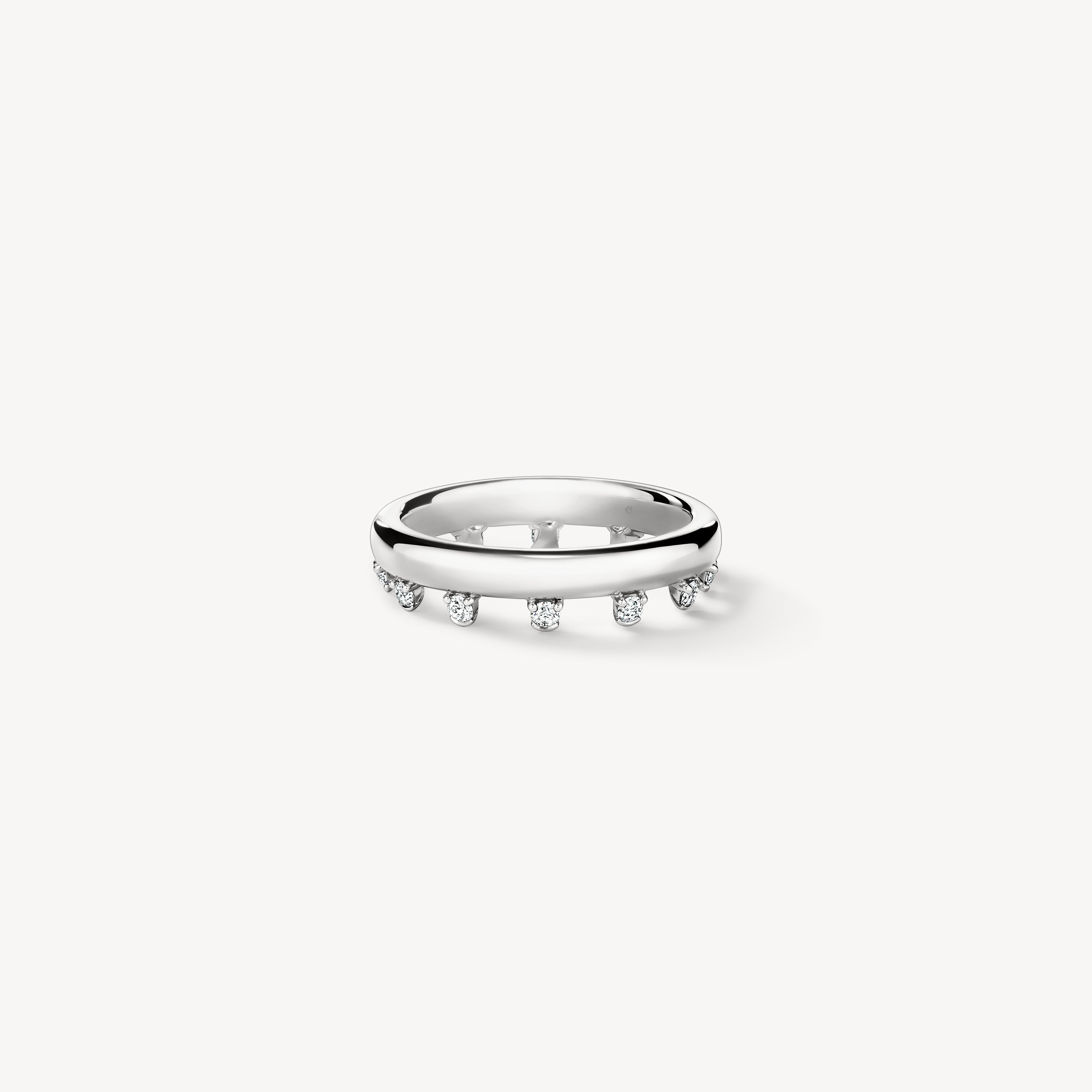 BARRE Eternity Wedding Band, Platinum, large