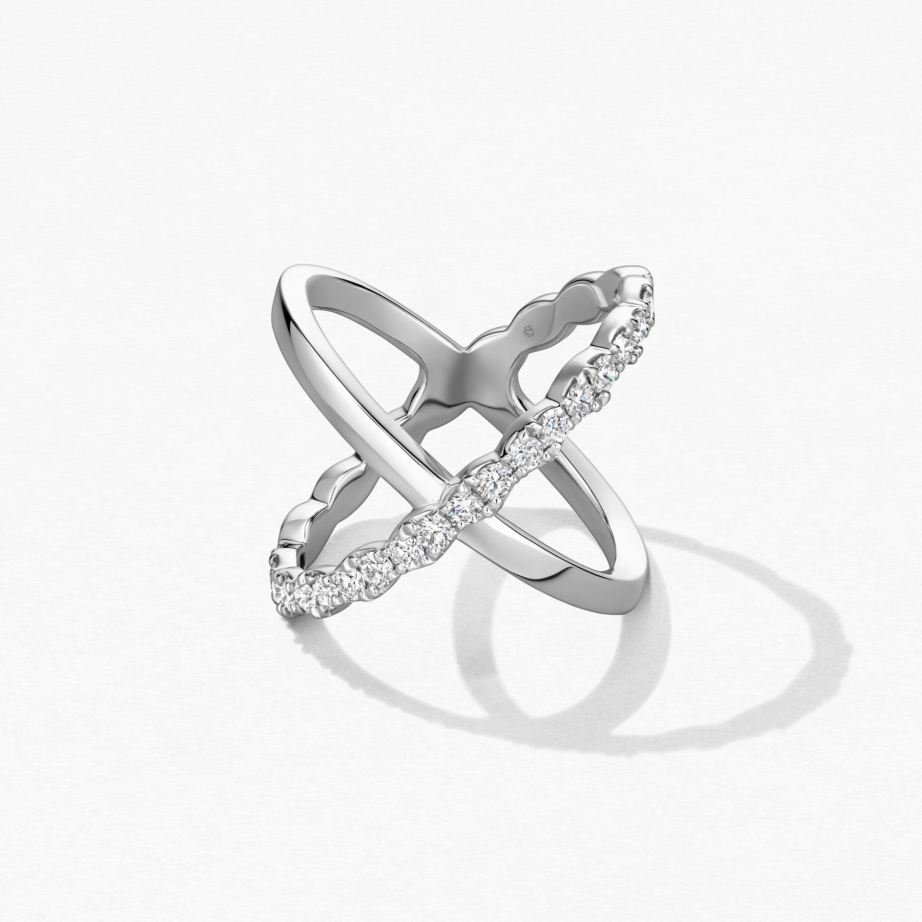 Hearts on fire criss cross ring store