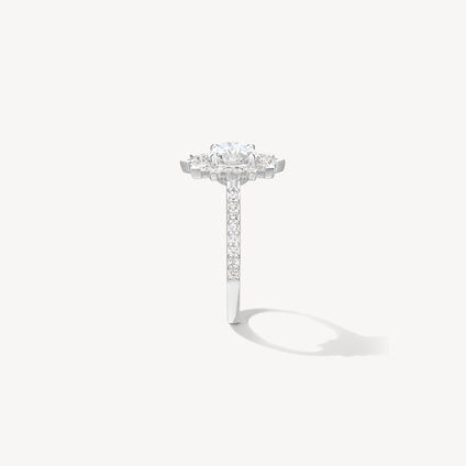 Behati Say It Your Way Oval Engagement Ring, Platinum, large