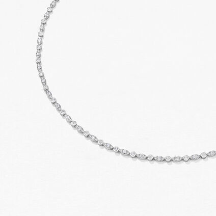 HOF Bezel Regal Line Necklace, , large