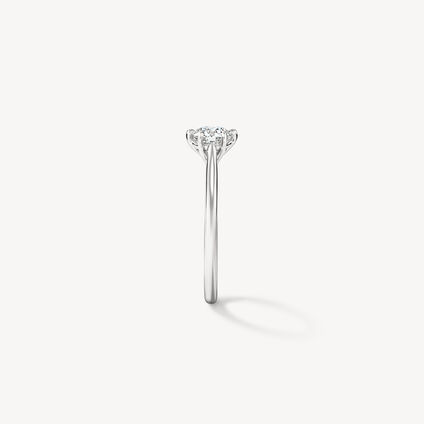 Camilla 6 Prong Engagement Ring, Platinum, large