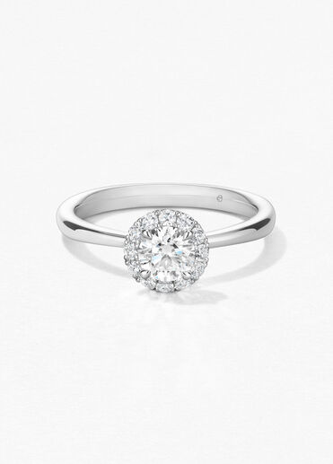 Vela Halo Ring, Platinum Vela Halo Ring, Platinum, large