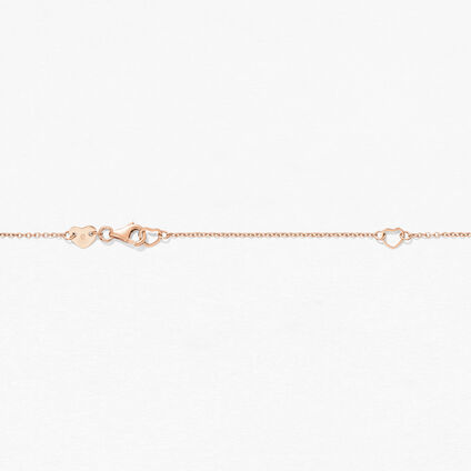 Fulfillment Heart Pendant, 18K Rose Gold, large