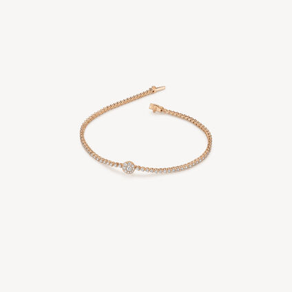 TESSA DIAMOND BRACELET, 18K Rose Gold, large