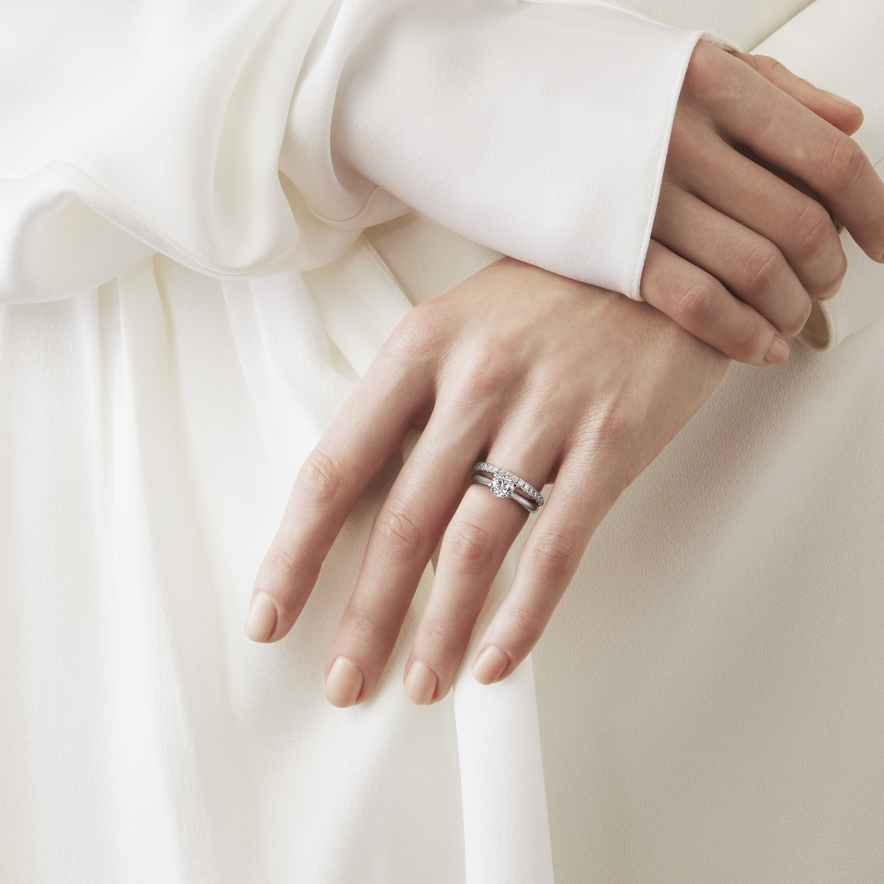 Acclaim Band, 18K Rose Gold, large