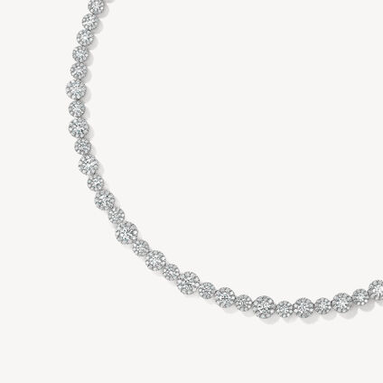 Fulfillment Diamond Line Necklace, , large