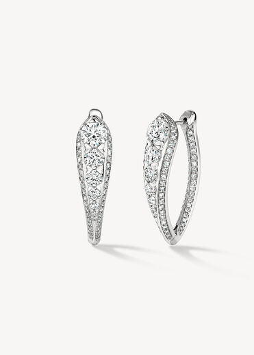 Evermore Diamond Hoop Earrings,  Evermore Diamond Hoop Earrings, , large