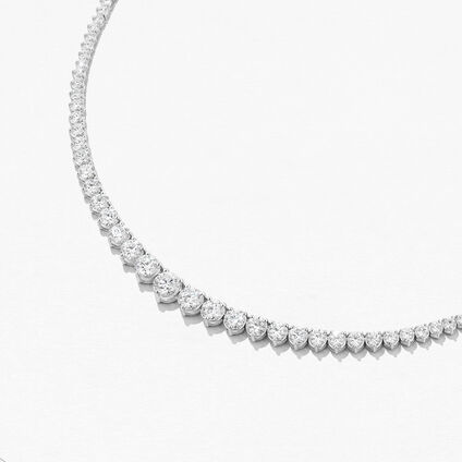 HOF SIgnature Graduated Line Necklace, , large