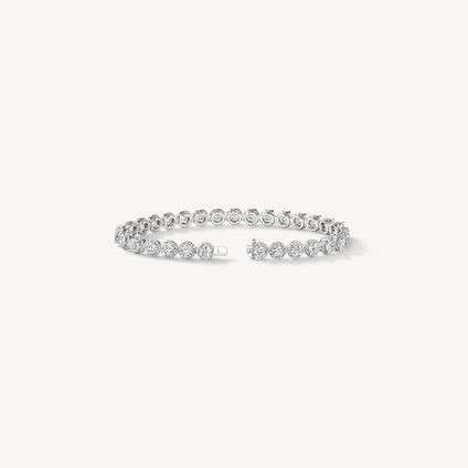Timeless Hidden Halo Bracelet, , large