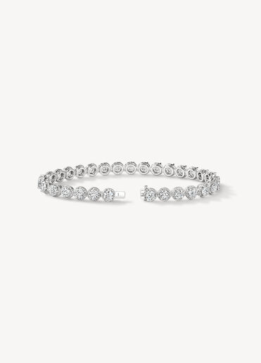 Timeless Hidden Halo Bracelet,  Timeless Hidden Halo Bracelet, , large