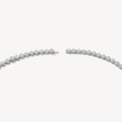 Timeless Hidden Halo Uniform Necklace, , large