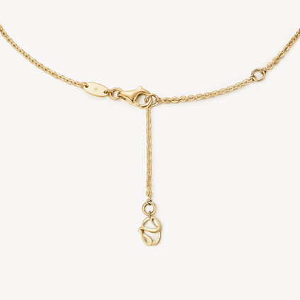 DREAM HEART PENDANT NECKLACE - LARGE, 18K Yellow Gold, large