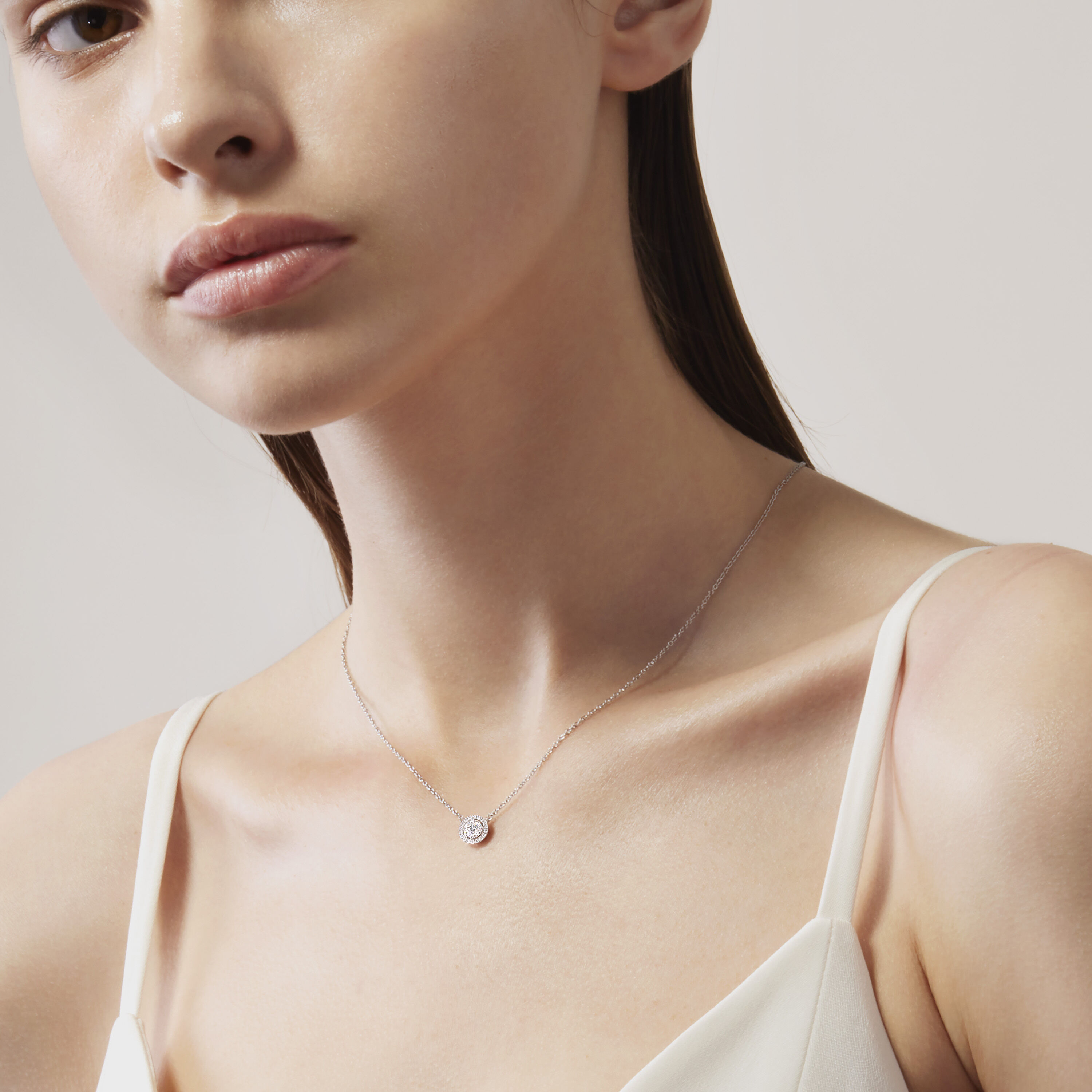 Joy Pendant, 18K Rose Gold, large