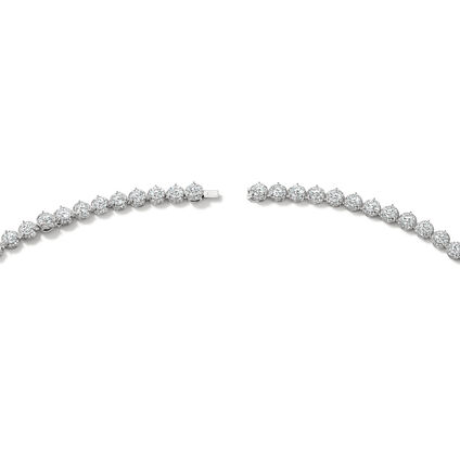 Timeless Hidden Halo Uniform Necklace, , large