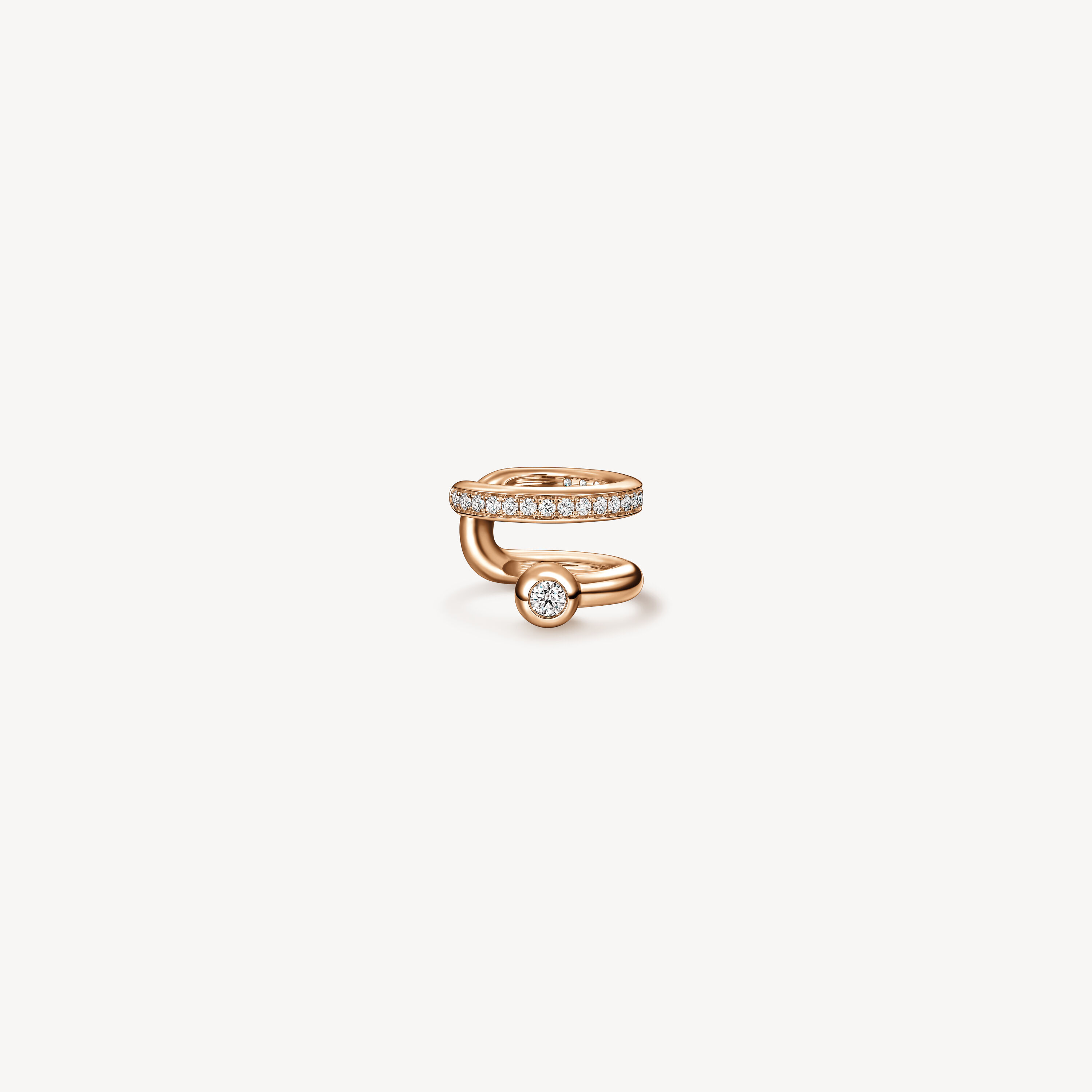 DREAM EAR CUFF, 18K Rose Gold, large