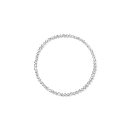 Timeless Hidden Halo Uniform Necklace, , large