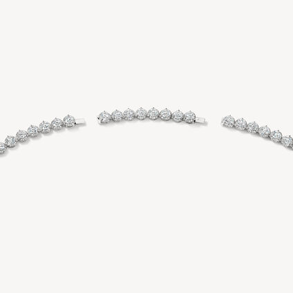 Timeless Hidden Halo Uniform Necklace, , large