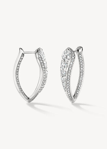 Evermore Diamond Hoop Earrings,  Evermore Diamond Hoop Earrings, , large