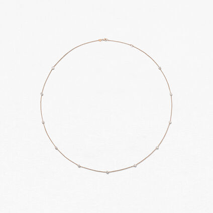 Signature Bezels By The Yard 11 Stone, 18K Rose Gold, large