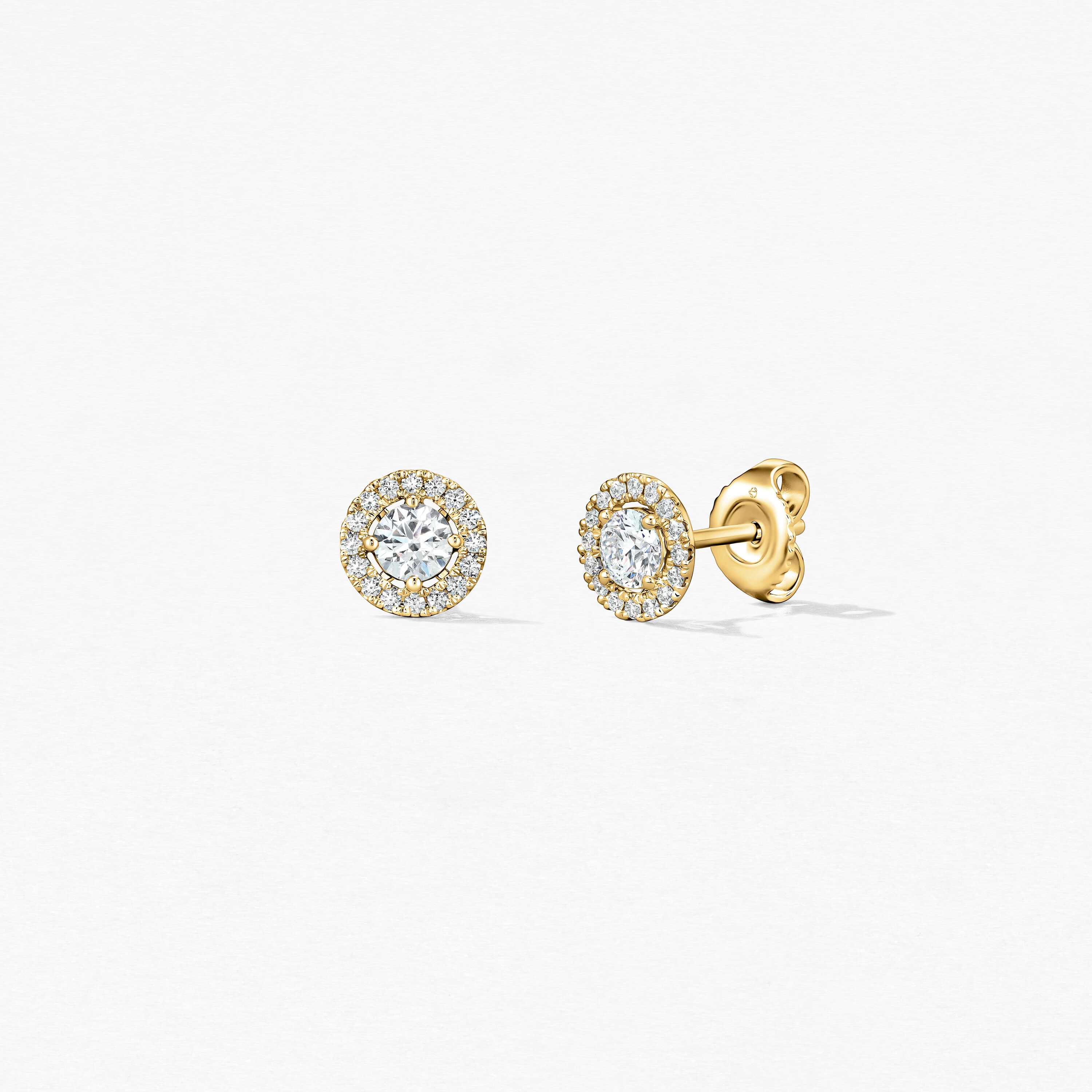 Joy Earrings, 18K Yellow Gold, large
