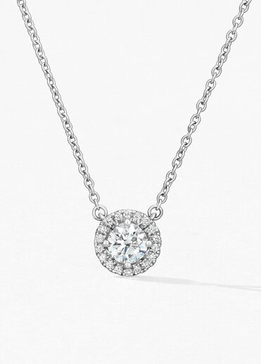 Joy Pendant, 18K White Gold Joy Pendant, 18K White Gold, large