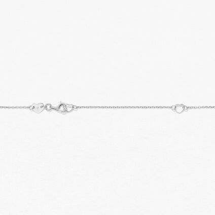 Signature Cross Pendant - Small, 18K White Gold, large
