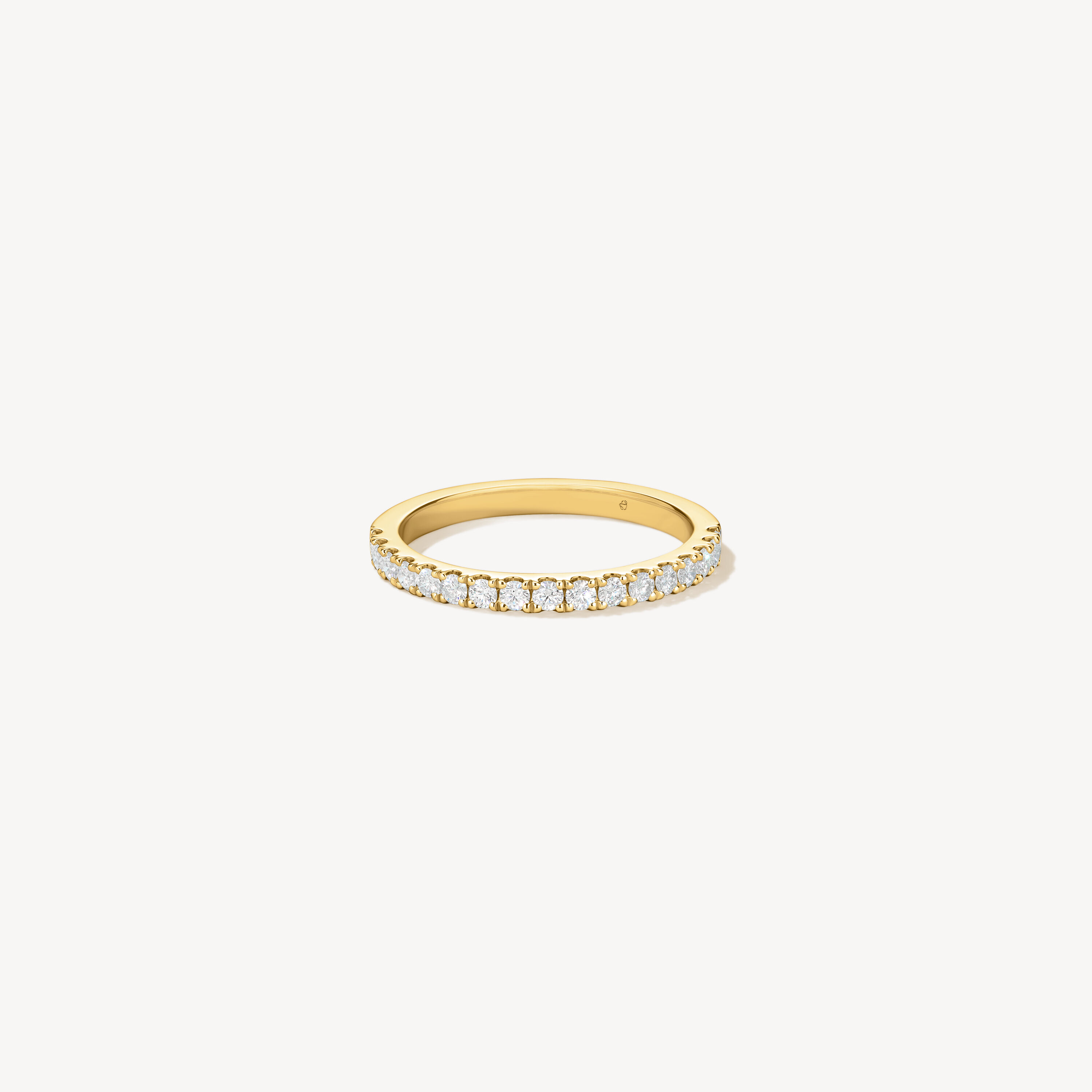 Transcend Premier Diamond Band, 18K Yellow Gold, large