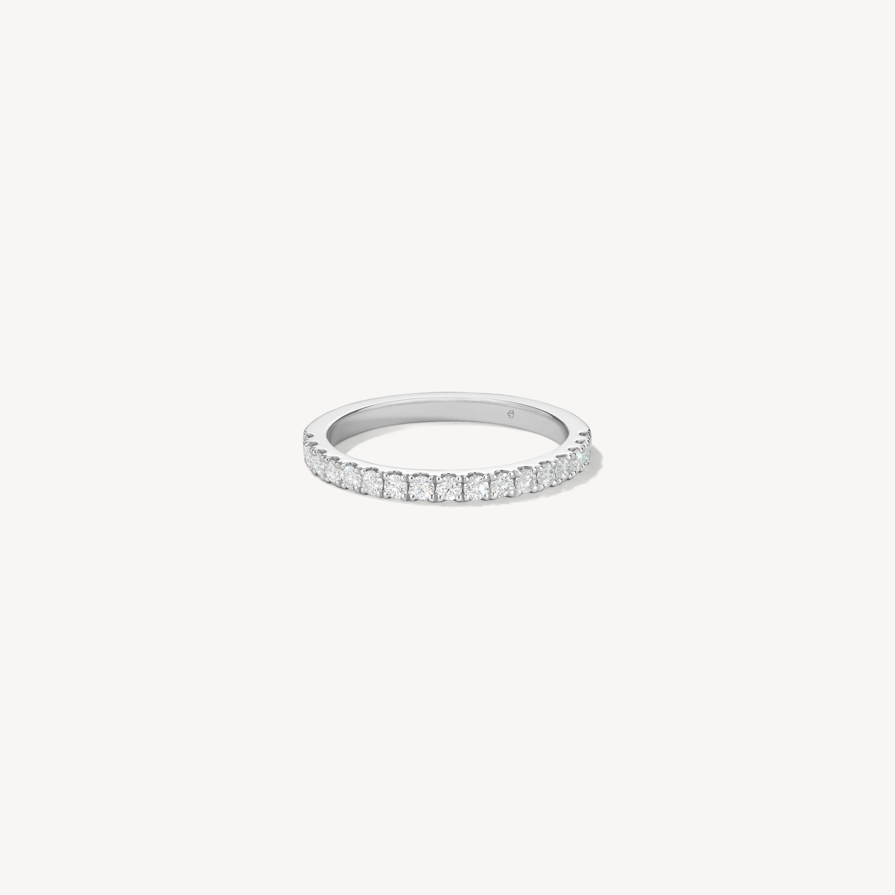 Transcend Premier Diamond Band, 18K White Gold, large
