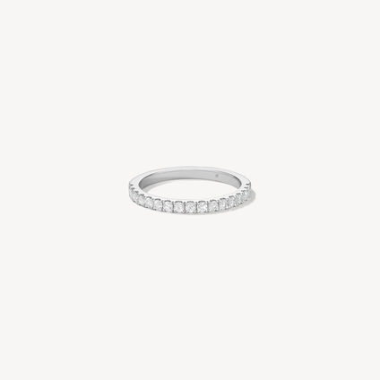 Transcend Premier Diamond Band, 18K White Gold, large