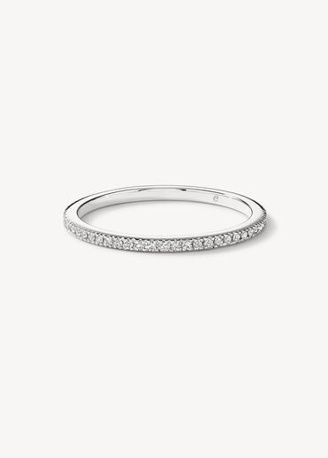 HOF Classic Eternity Band, 18K White Gold HOF Classic Eternity Band, 18K White Gold, large