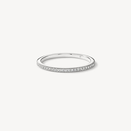 HOF Classic Eternity Band, 18K White Gold HOF Classic Eternity Band, 18K White Gold, large