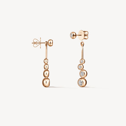 DREAM Drop Earrings - Large, 18K Rose Gold, large