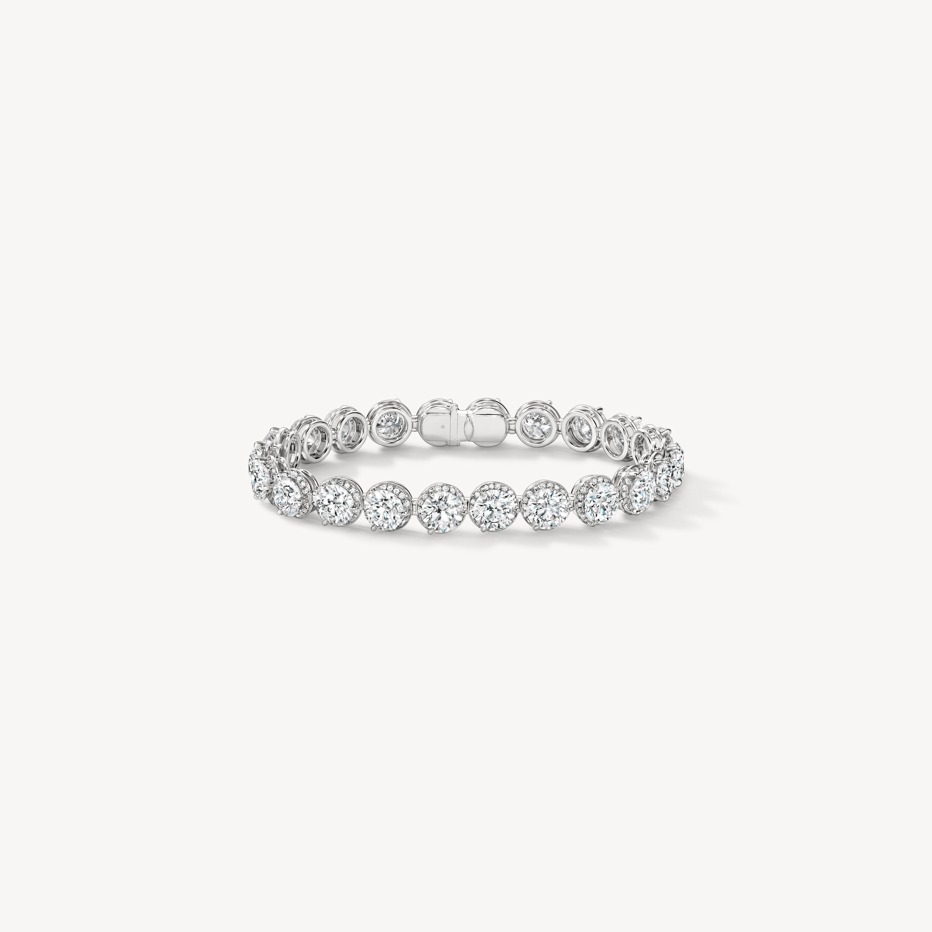 Timeless Hidden Halo Bracelet, , large
