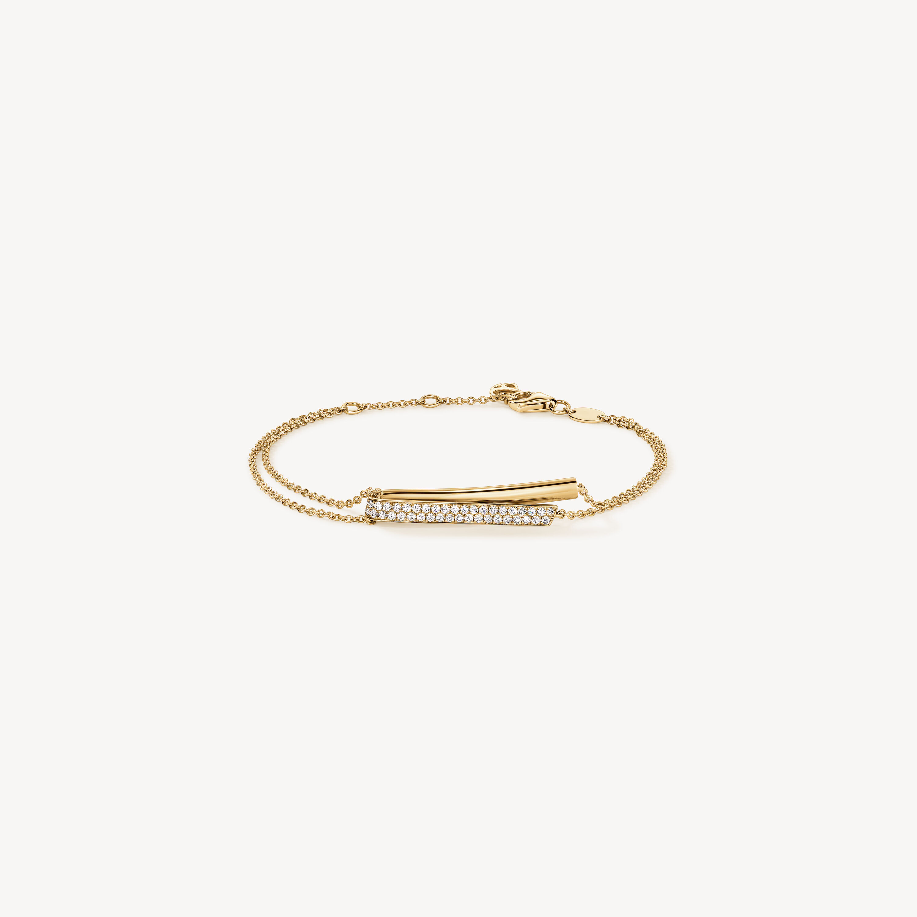INSIDE/OUT Diamond Flip Bracelet, 18K Yellow Gold, large