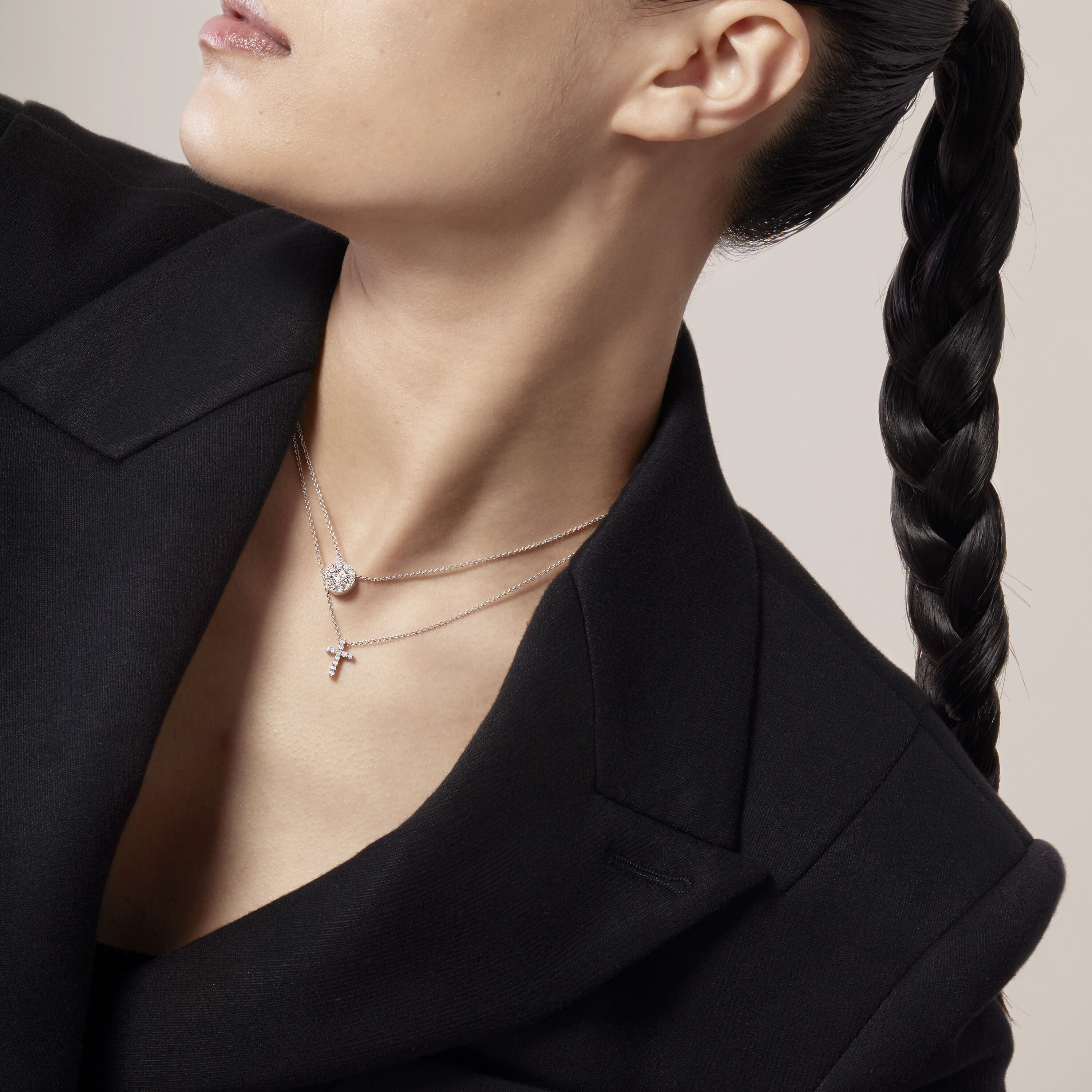 Fulfillment Pendant Necklace, 18K Yellow Gold, large