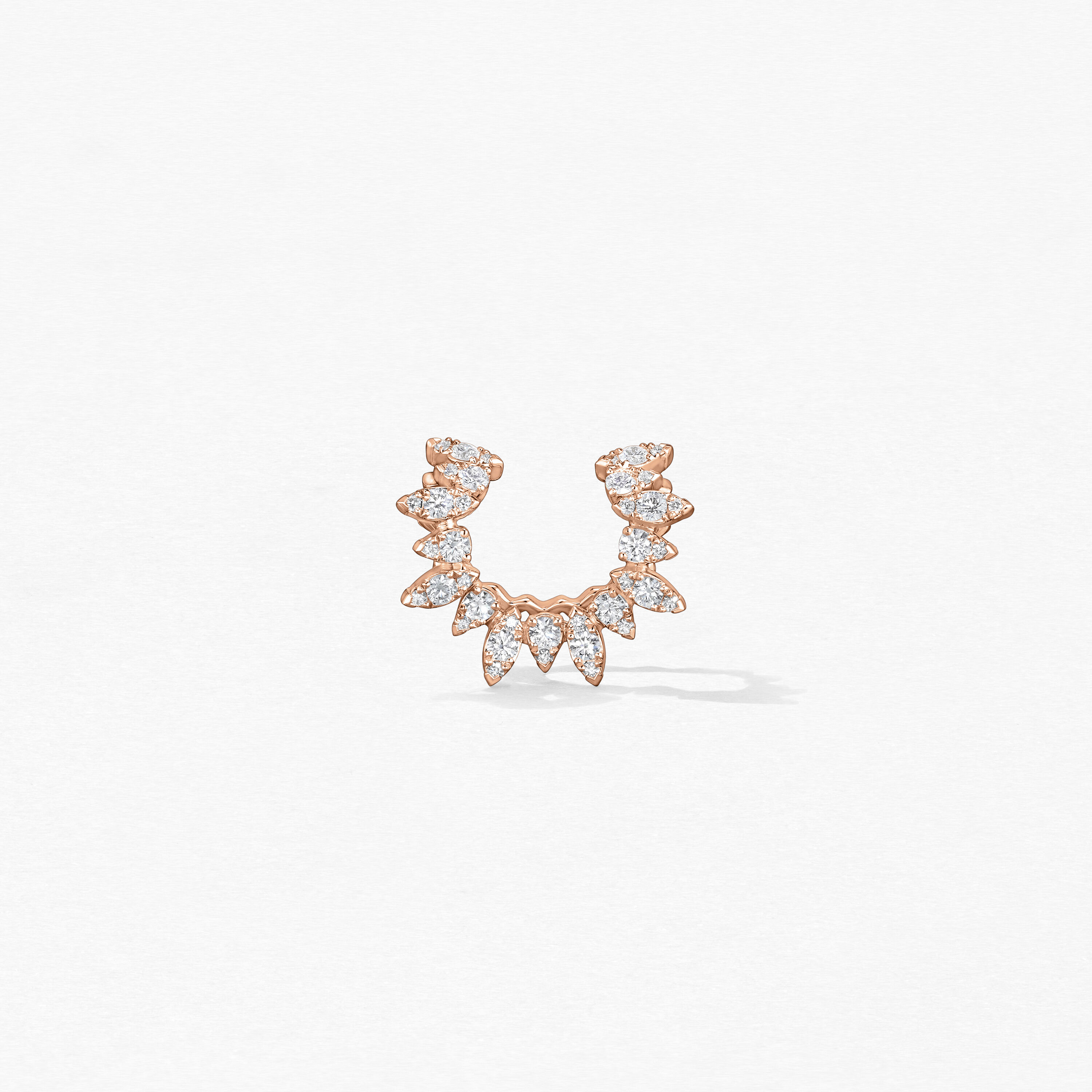 Axis Hoop XL (Silver) + Sunburst Ear Cuff (Silver) + Sunburst Ear Cuff (Gold) | Contemporary Earring Set