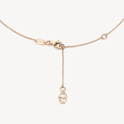 DREAM HEART PENDANT NECKLACE - SMALL, 18K Rose Gold, large