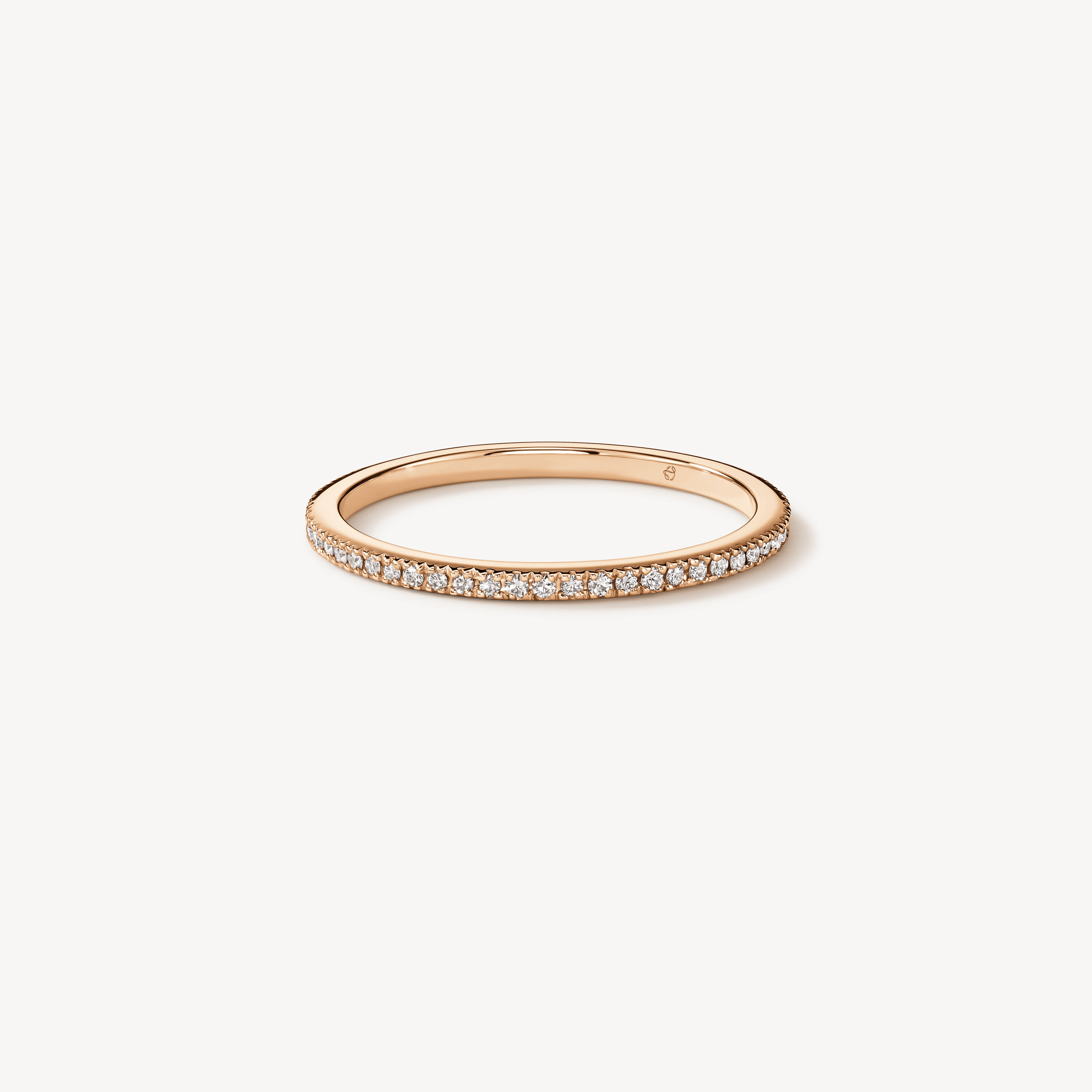 HOF Classic Eternity Band, 18K Rose Gold, large