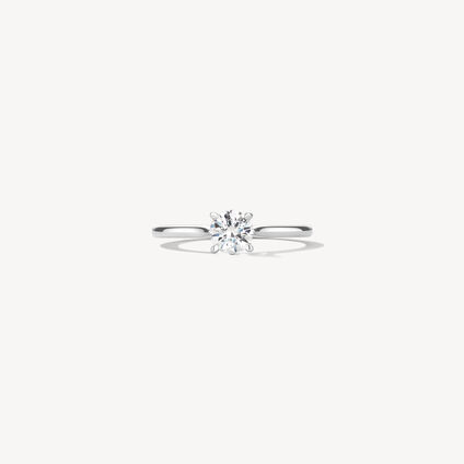 Camilla 4 Prong Engagement Ring, Platinum, large