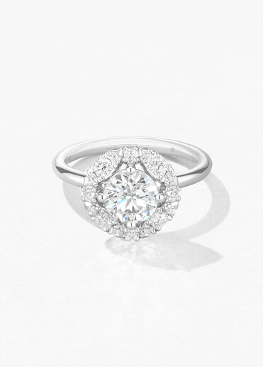 Aerial Marquise Halo Diamond Engagement Ring,  Aerial Marquise Halo Diamond Engagement Ring, , large