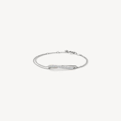 INSIDE/OUT Diamond Flip Bracelet, 18K White Gold, large