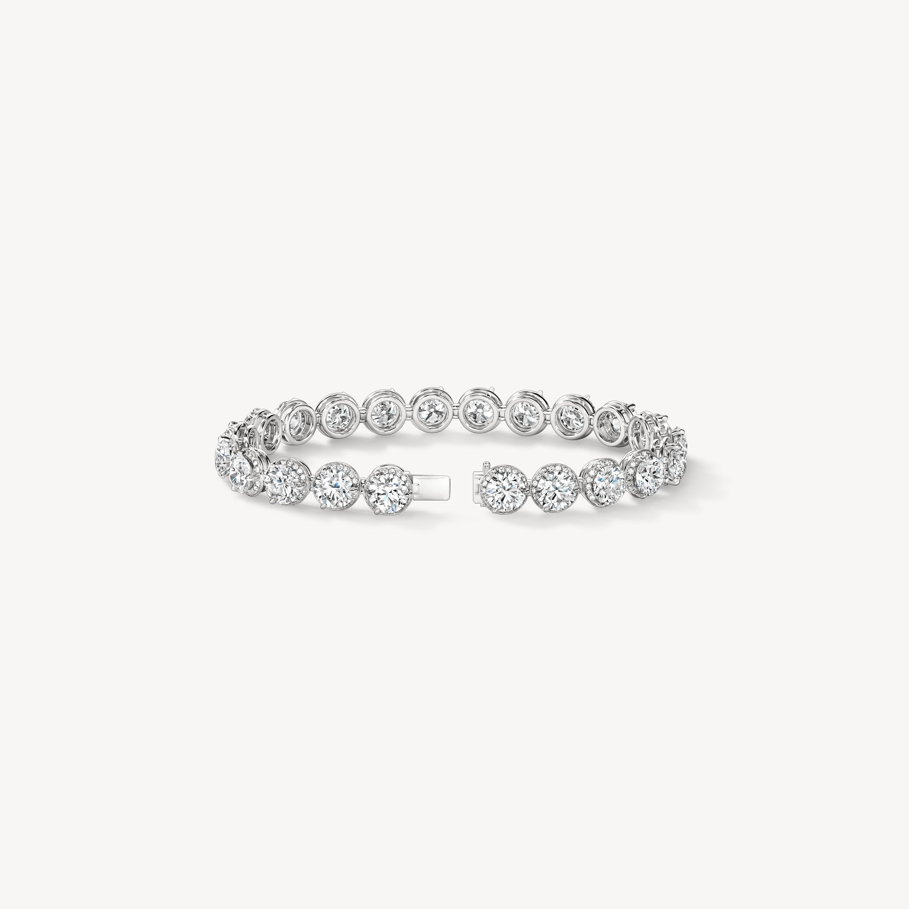 Timeless Hidden Halo Bracelet, , large